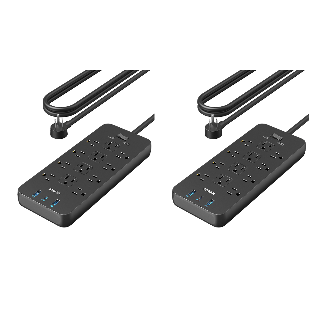 Anker 351 Power Strip, 2-pack